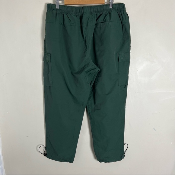 NIKE SPORTSWEAR CARGO Nylon Pants Green Size XXL Women’s Pull On Sporty - Picture 3 of 13